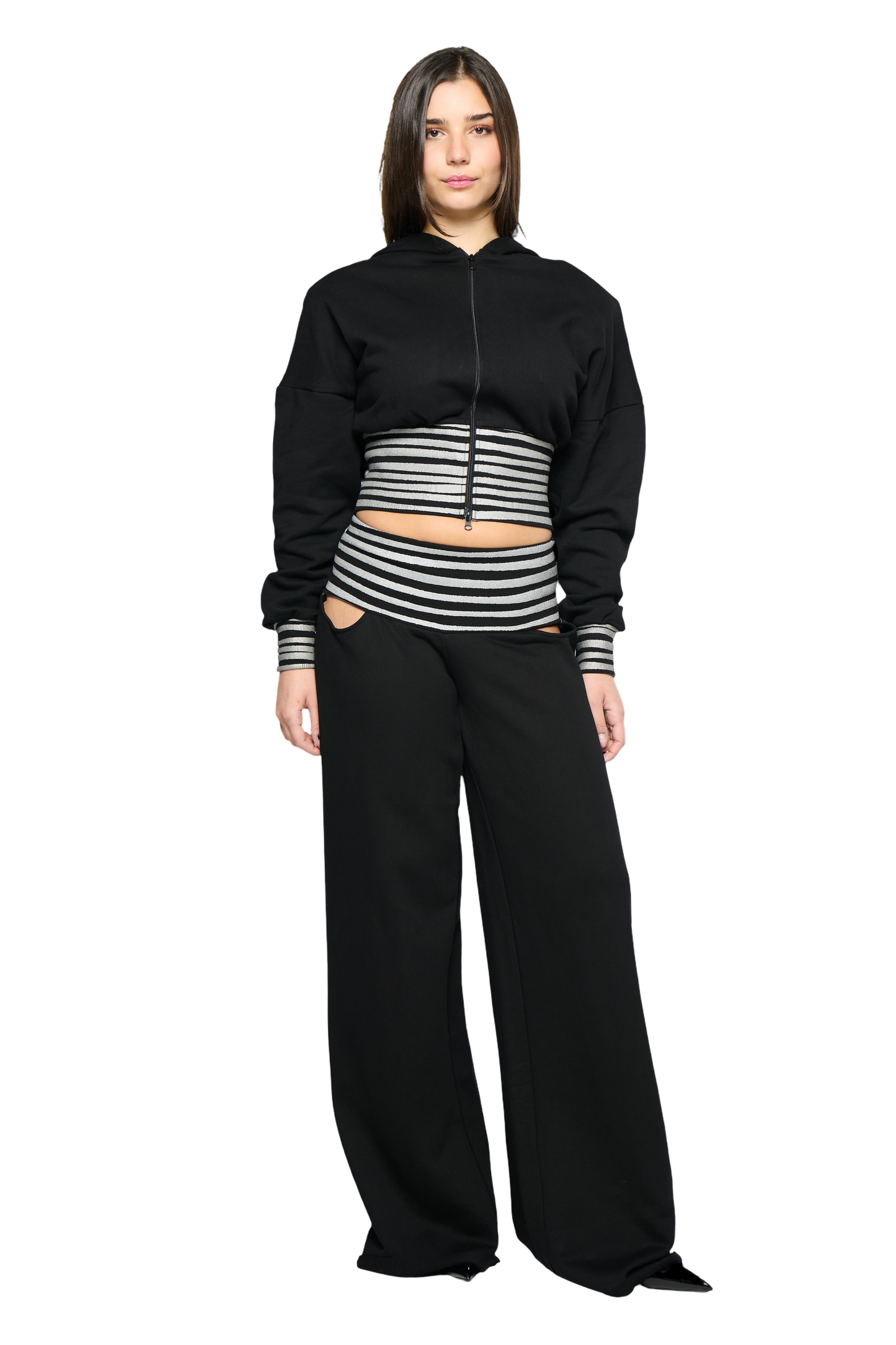 Circus Pant - Black/Silver
