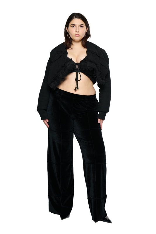 Spider Pant - Black (Straight)