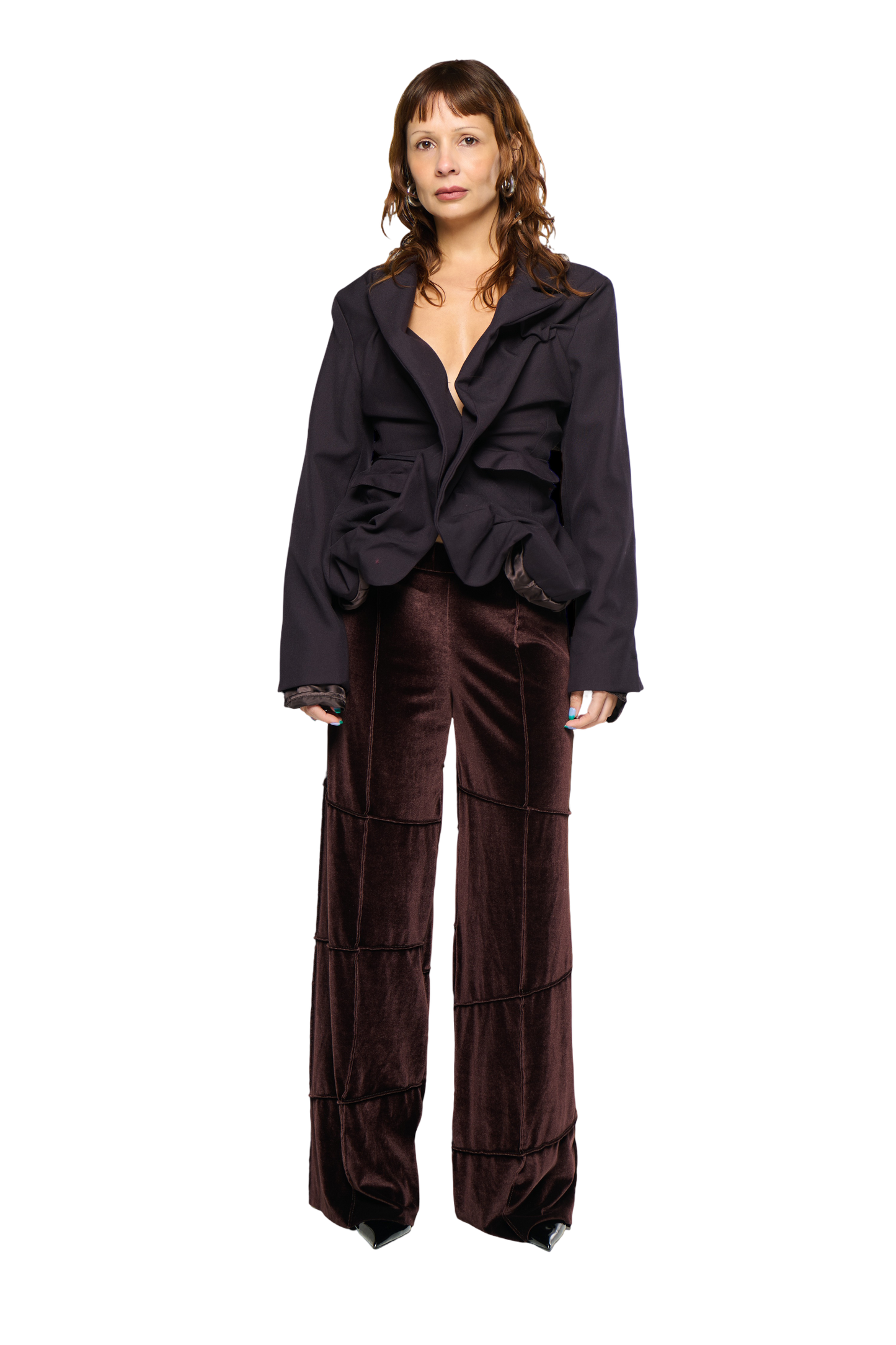 Spider Pant - Brown (Straight)