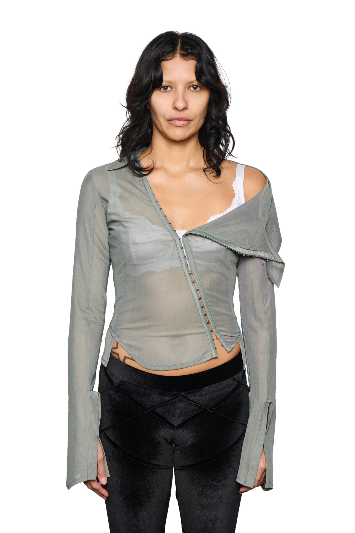 Haniya Sailor Top - Sage