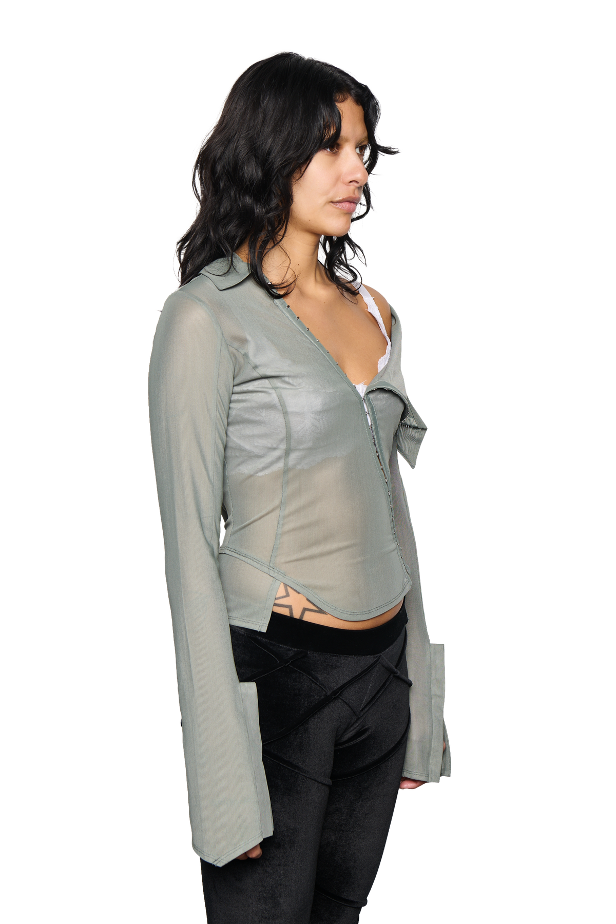 Haniya Sailor Top - Sage