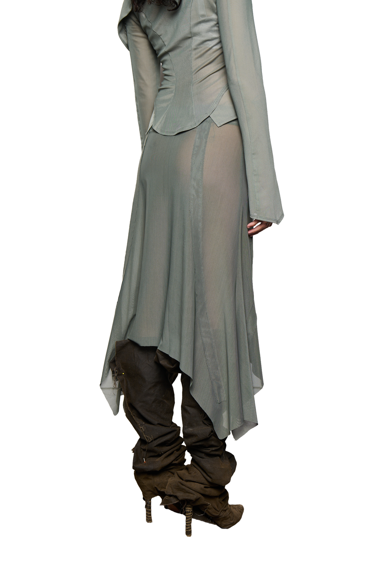 Haniya Skirt - Sage