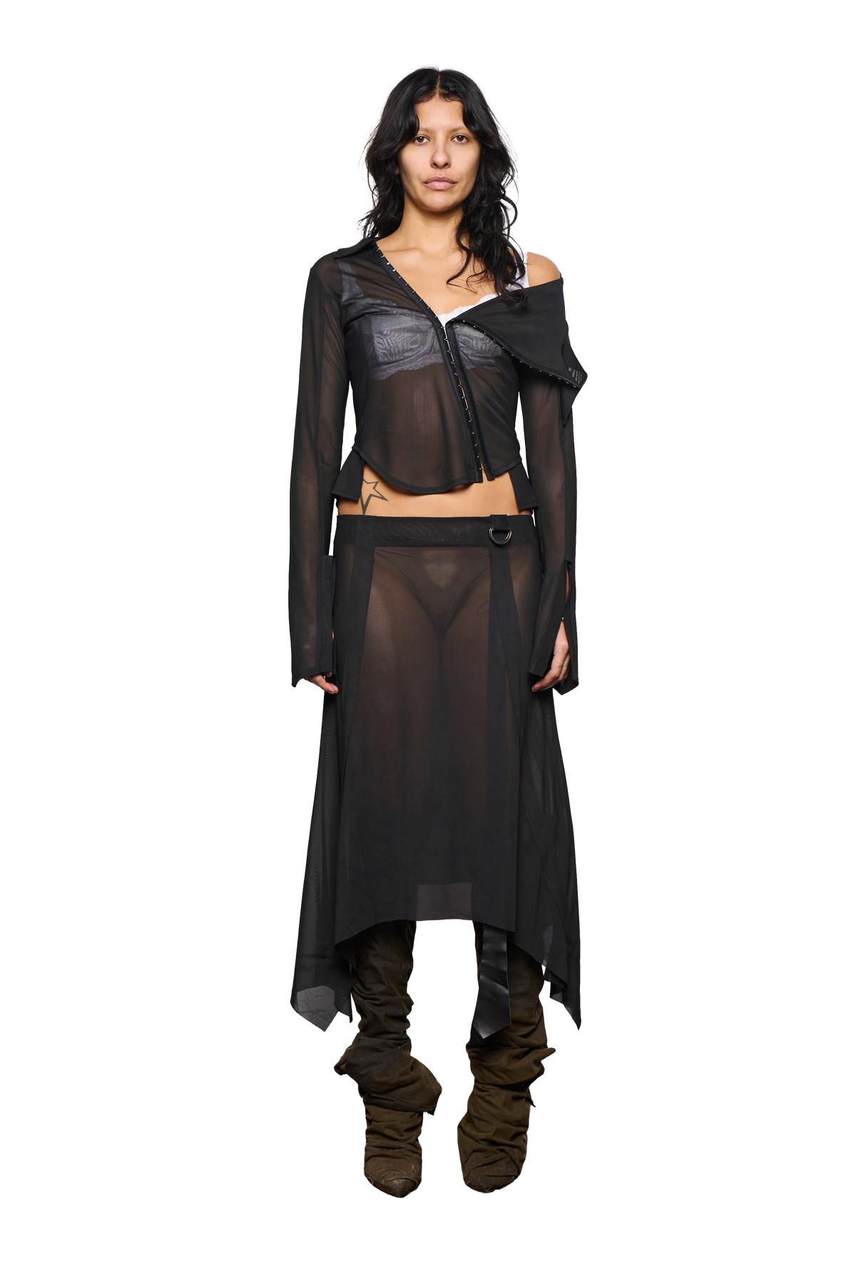 Haniya Skirt - Black