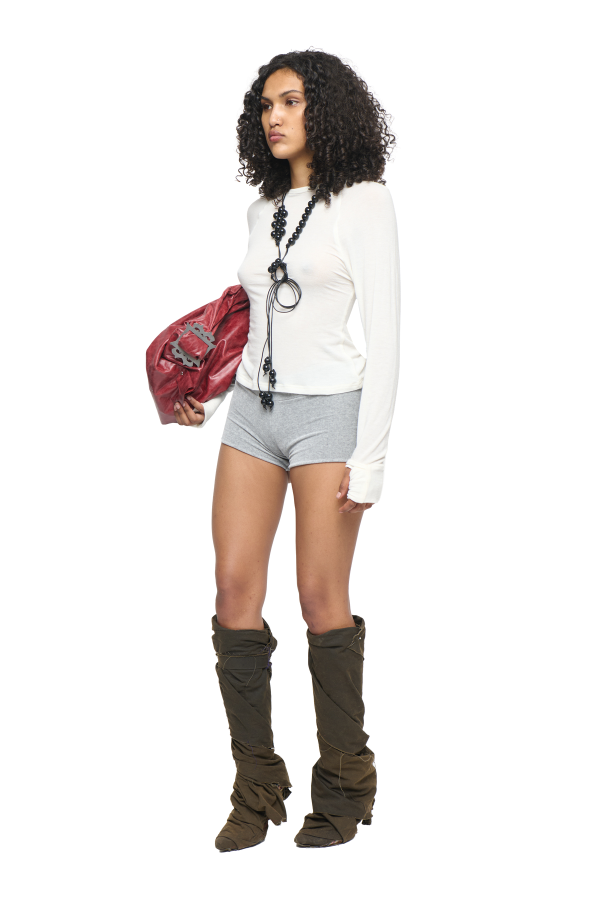 Raglan Angel Wool Top