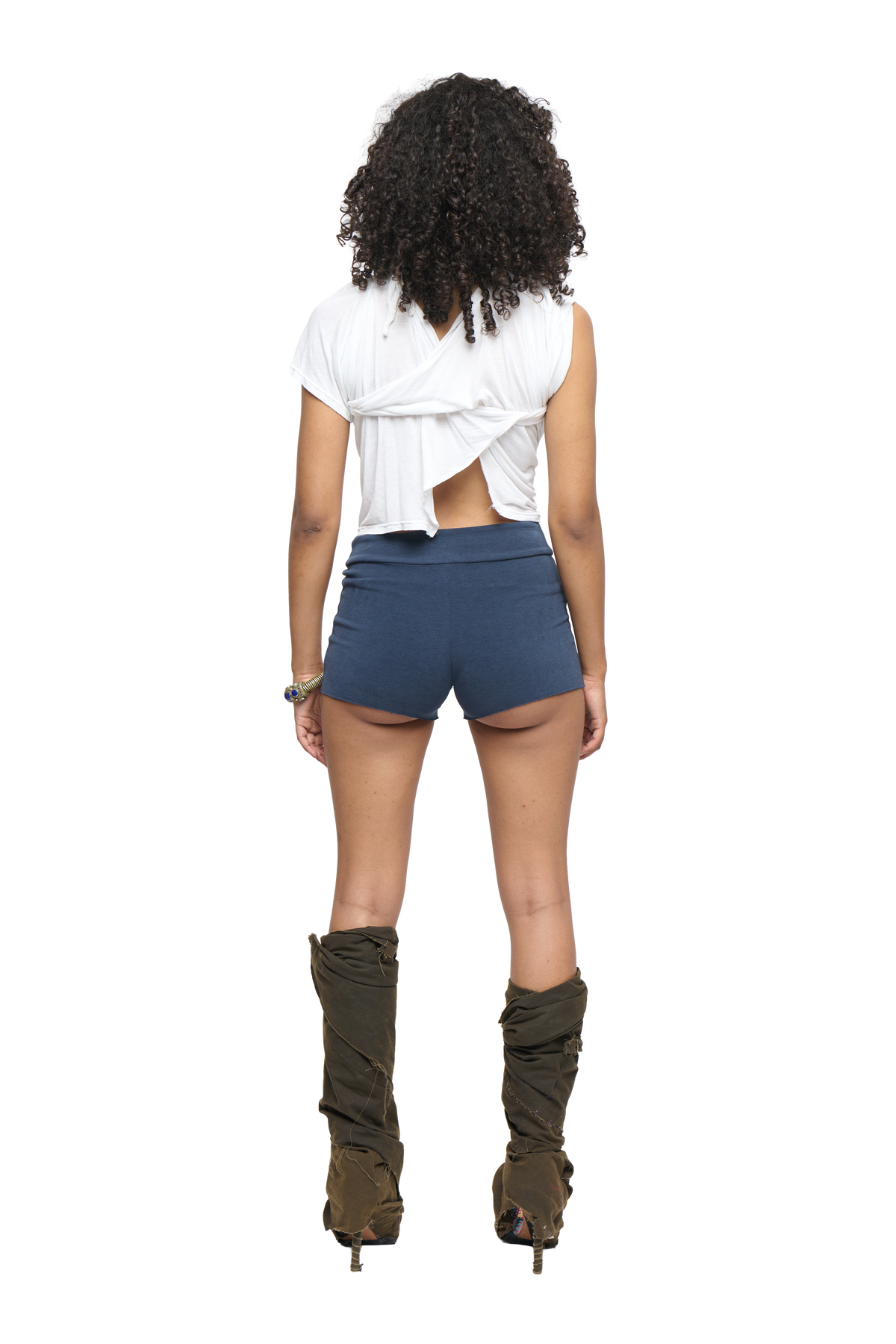 Ava Micro Short - Navy