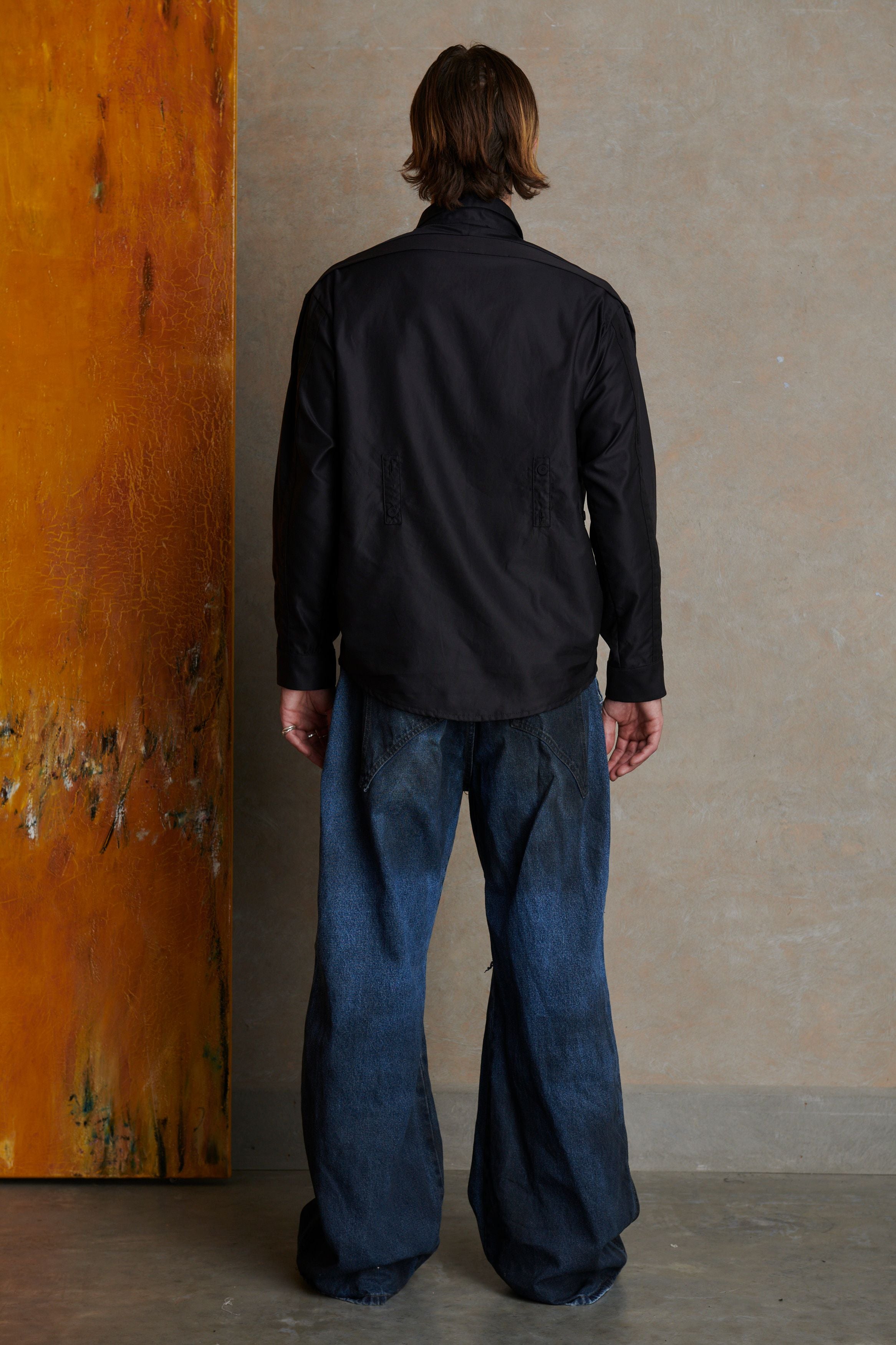 Placket Shirt - Black