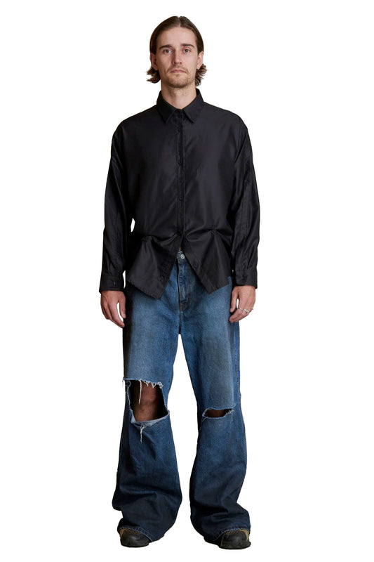 Placket Shirt - Black