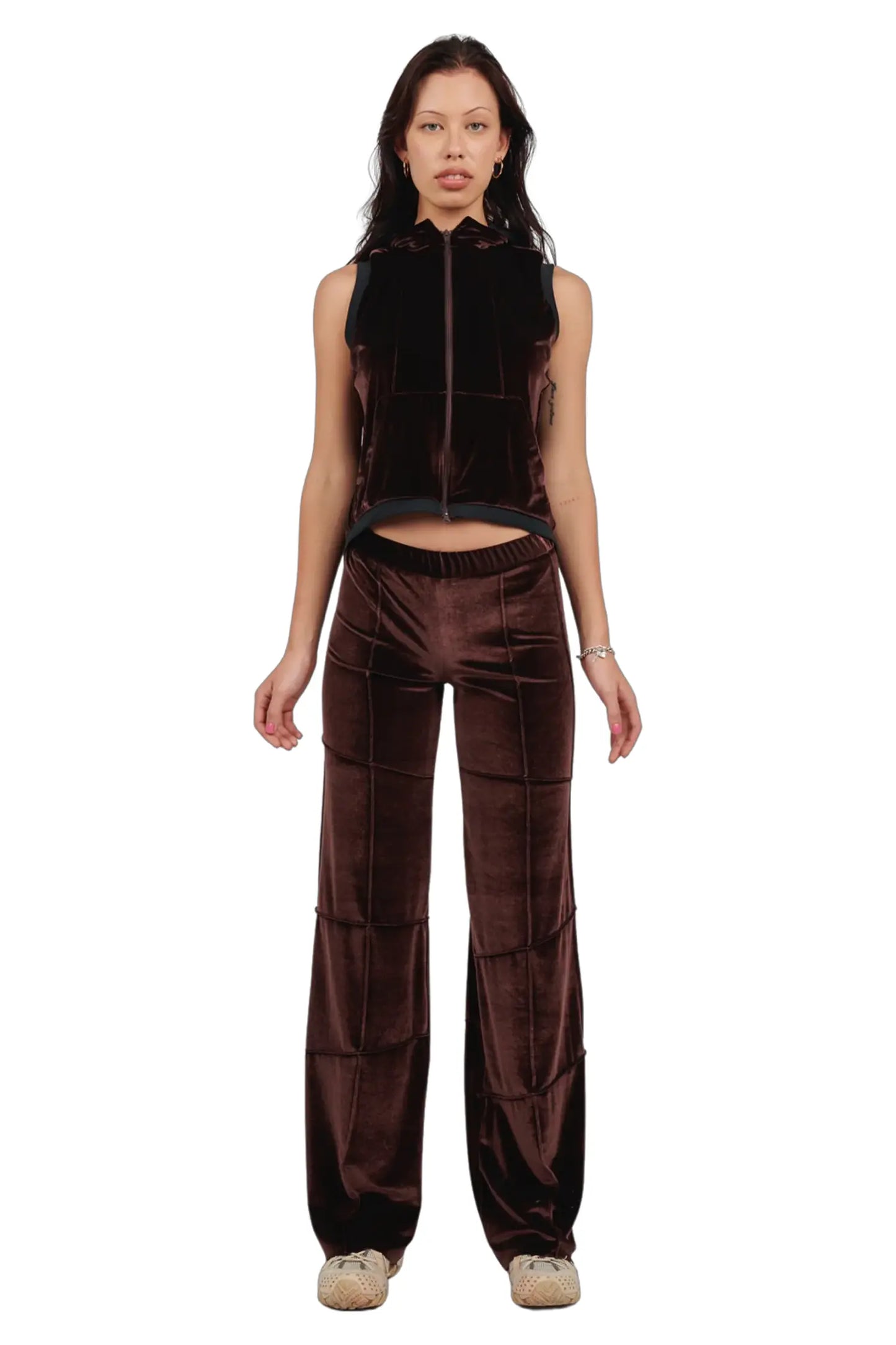 Spider Pant - Brown (Straight)