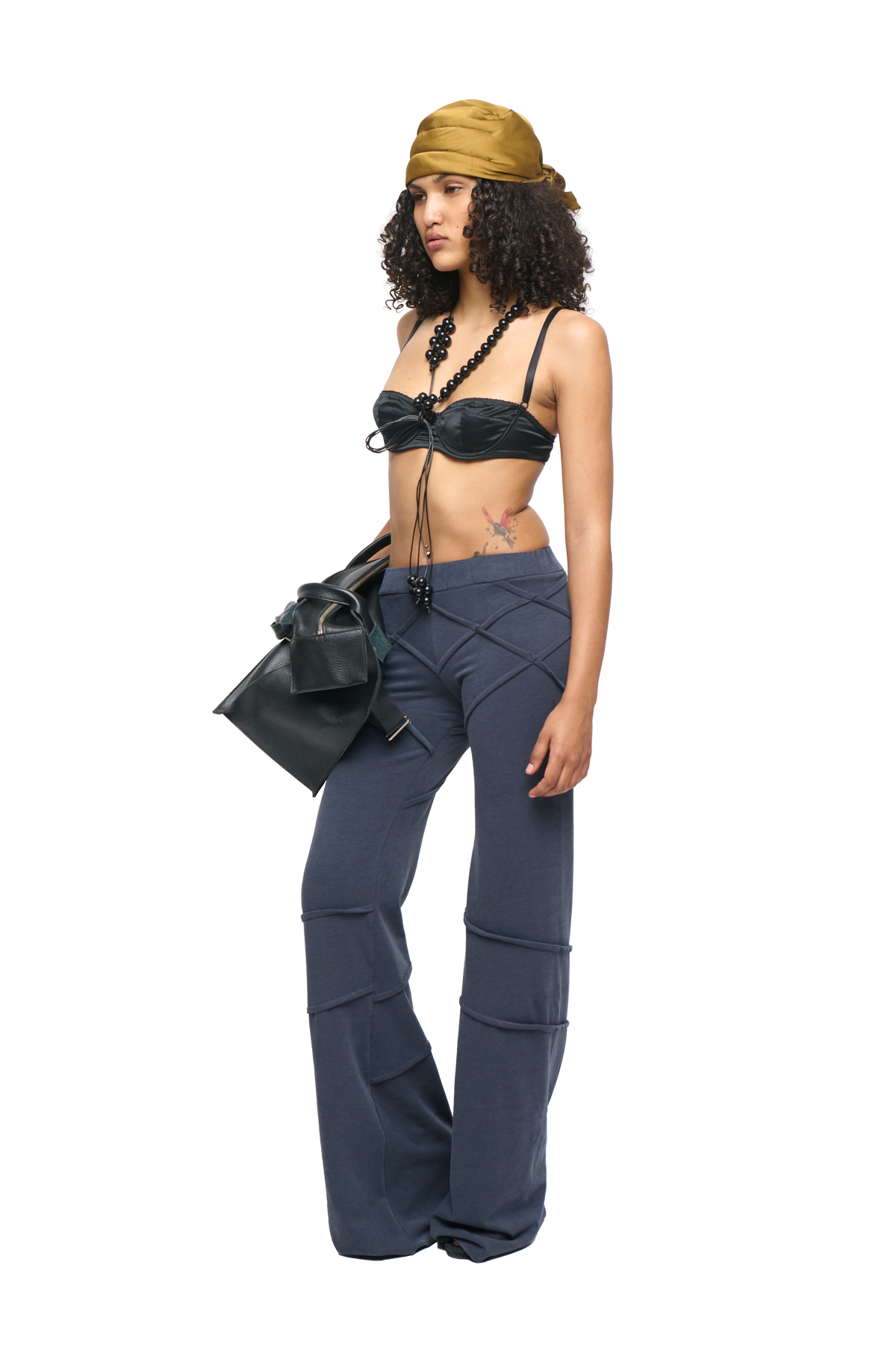 Ava Diamond Pant - Navy