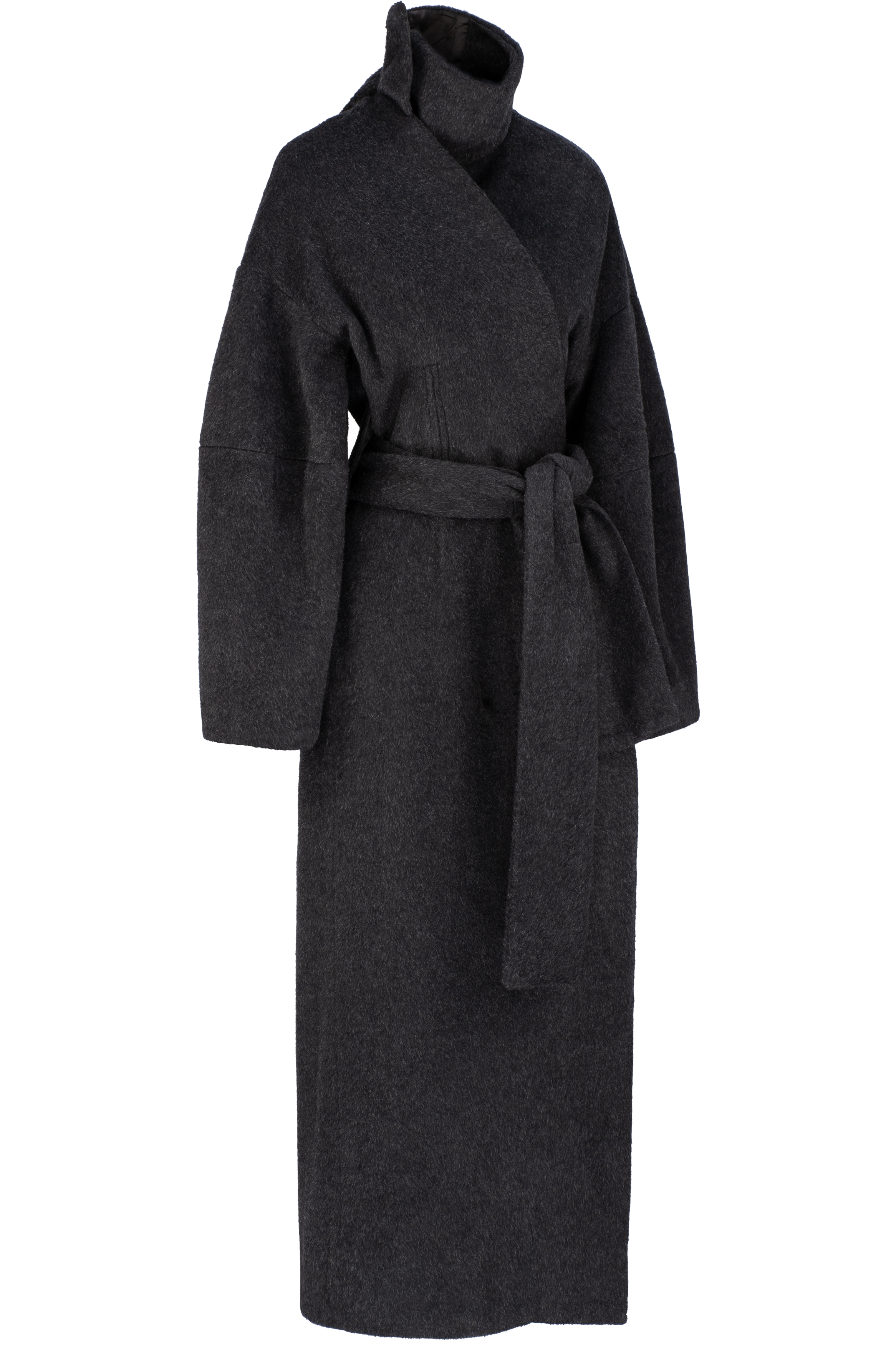 Manola Coat - Charcoal