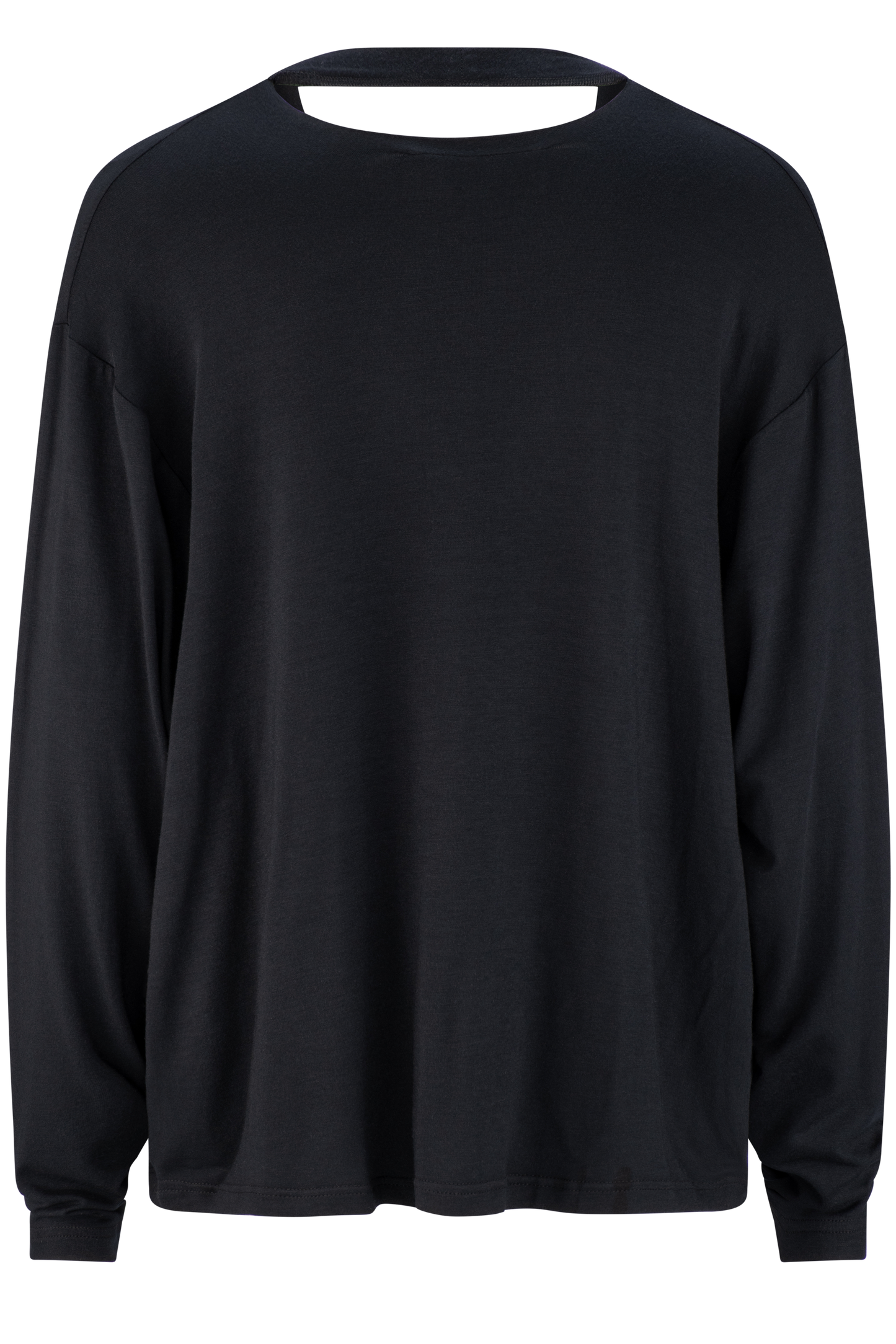 Zipper Long sleeve - Black