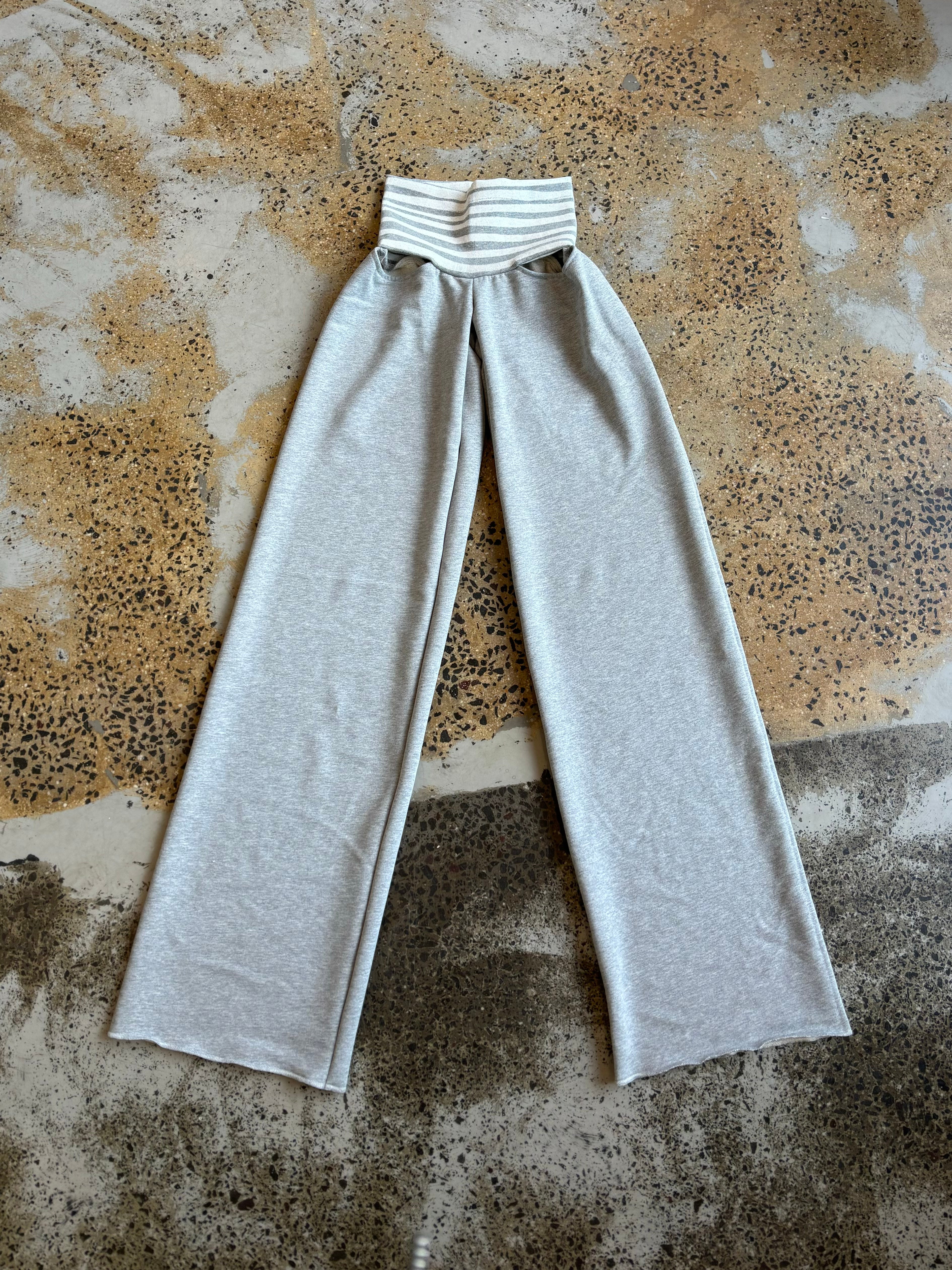 Circus Pant - Grey/White