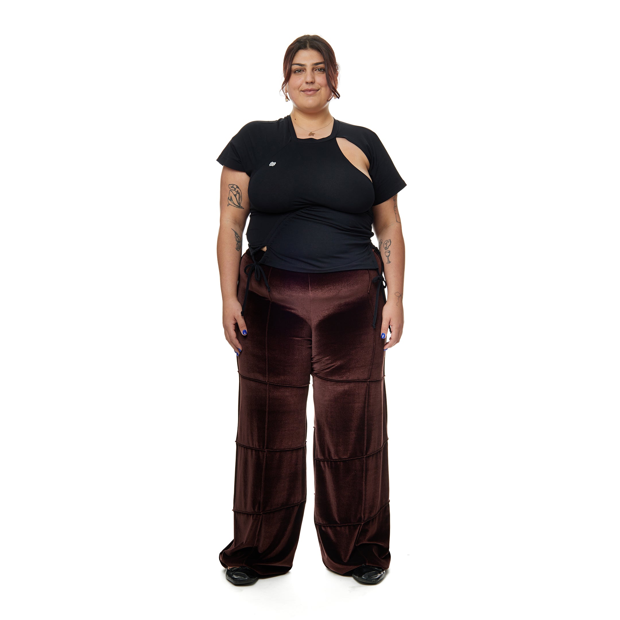 Spider Pant - Brown (Straight)