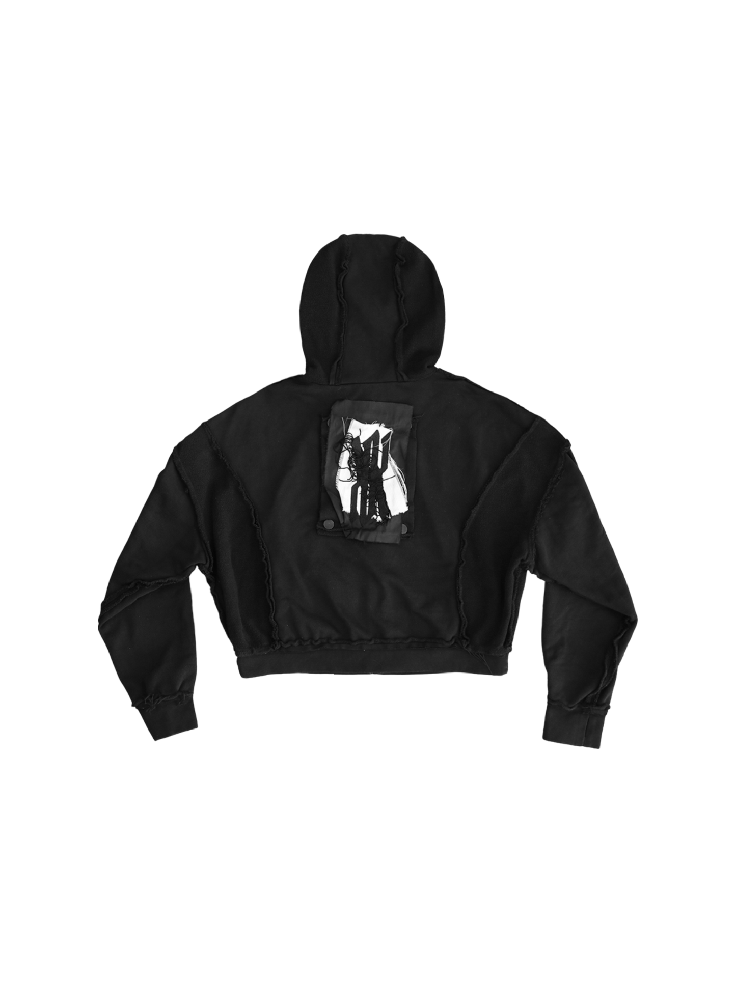 Inside Out Hood - Black