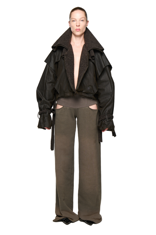 Bleached North Pant - Petrol