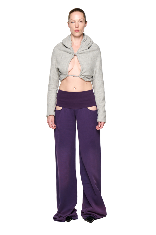 Bleached North Pant - Purple