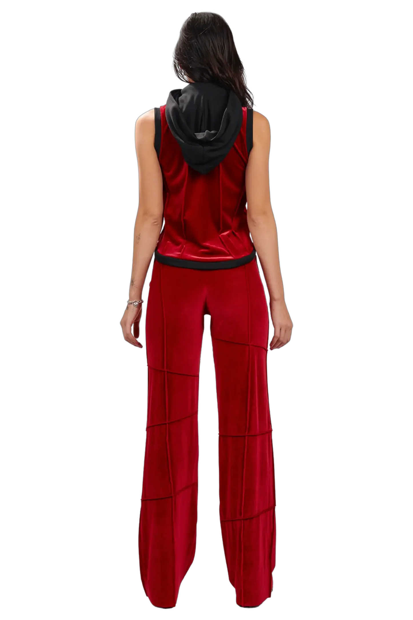 Spider Pant - Red (Straight)