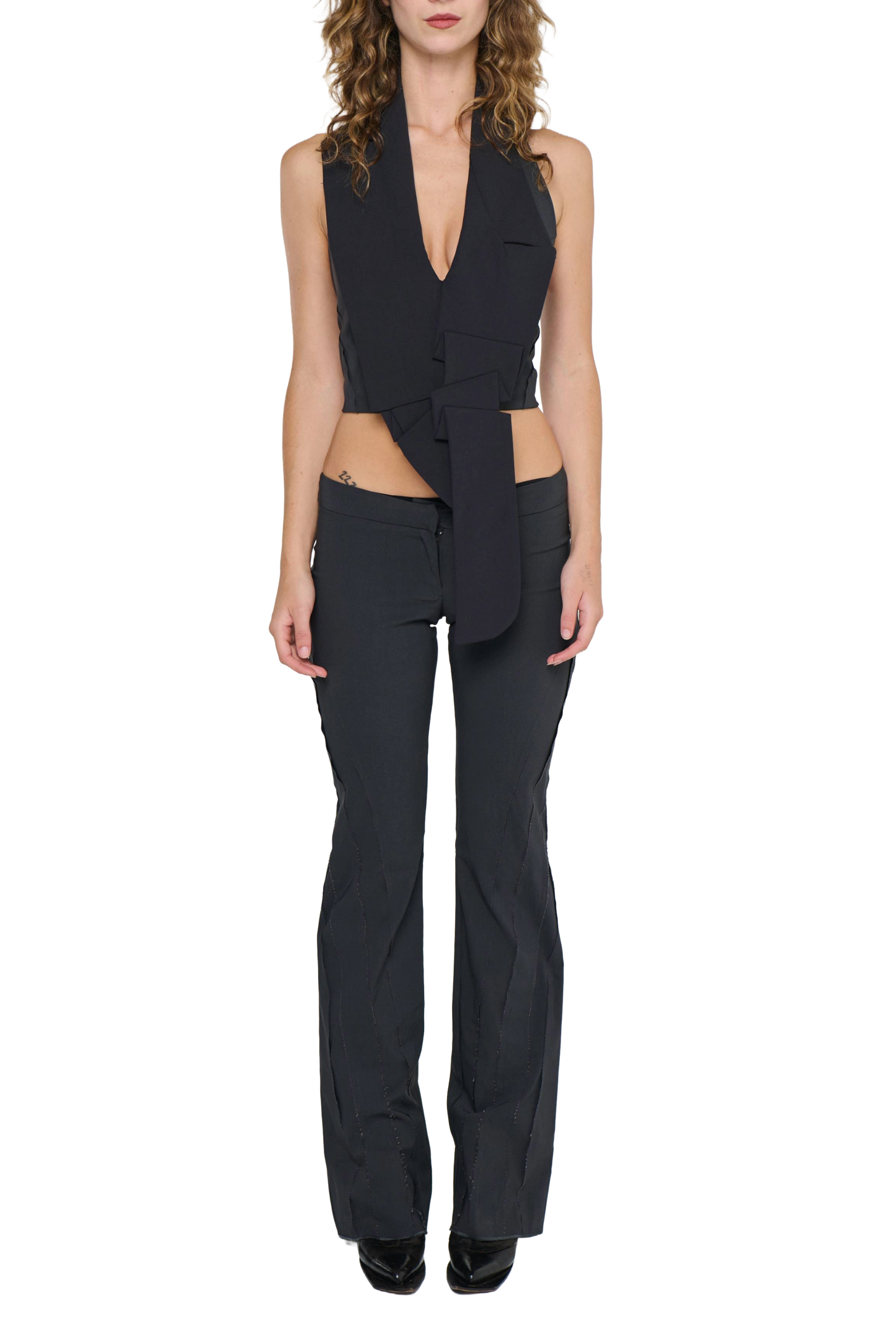 Spliced Pant Low Rise - Iron Grey