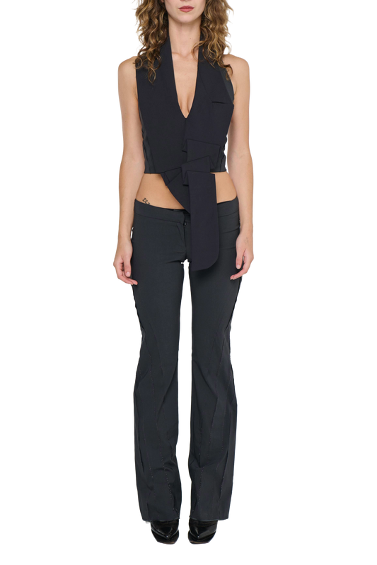 Spliced Pant Low Rise - Iron Grey