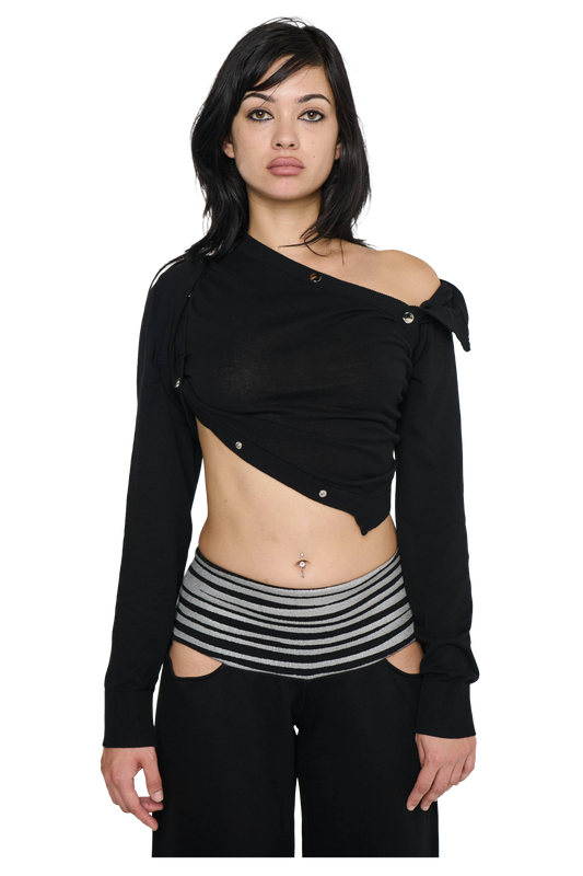 Dark Horse Cardigan - Black