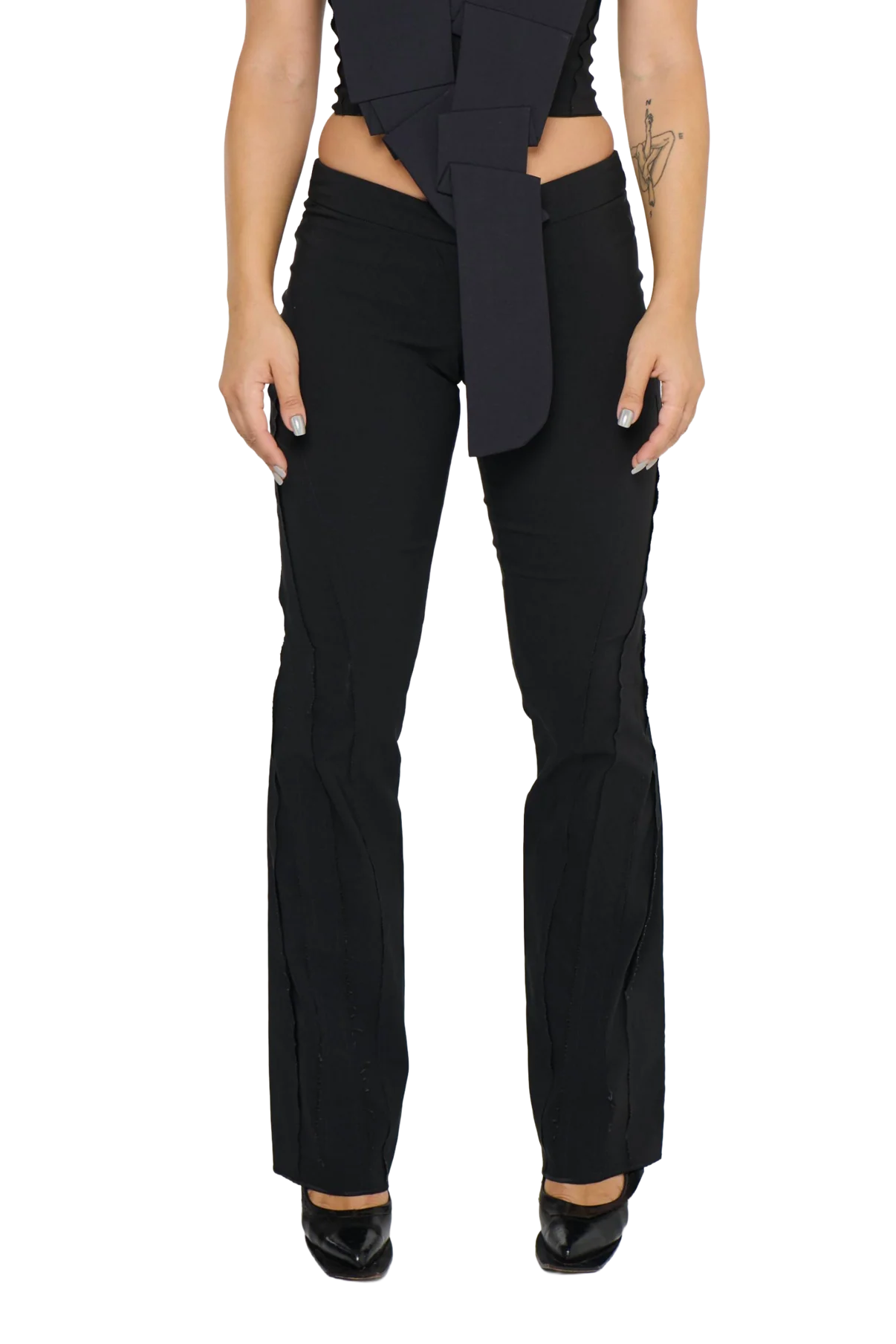 Spliced Pant Low Rise - Iron Grey