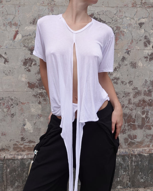 Scrunch T-Shirt - White