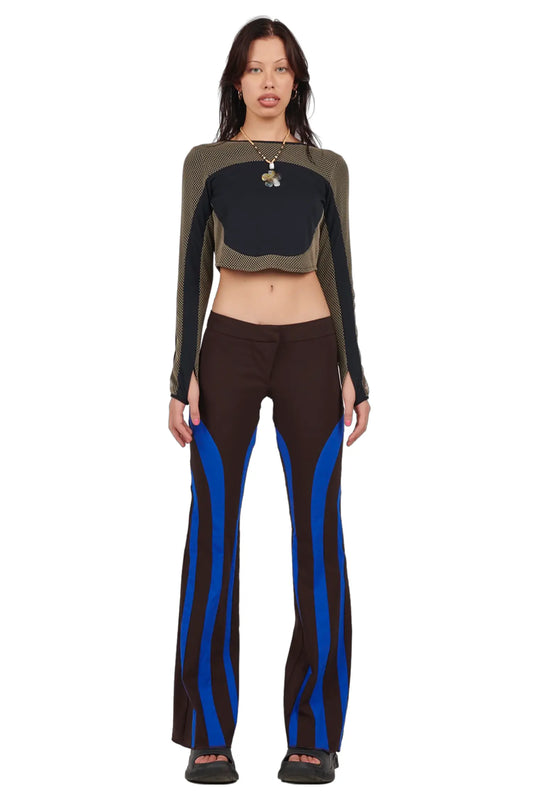 Spliced Pant - Blue