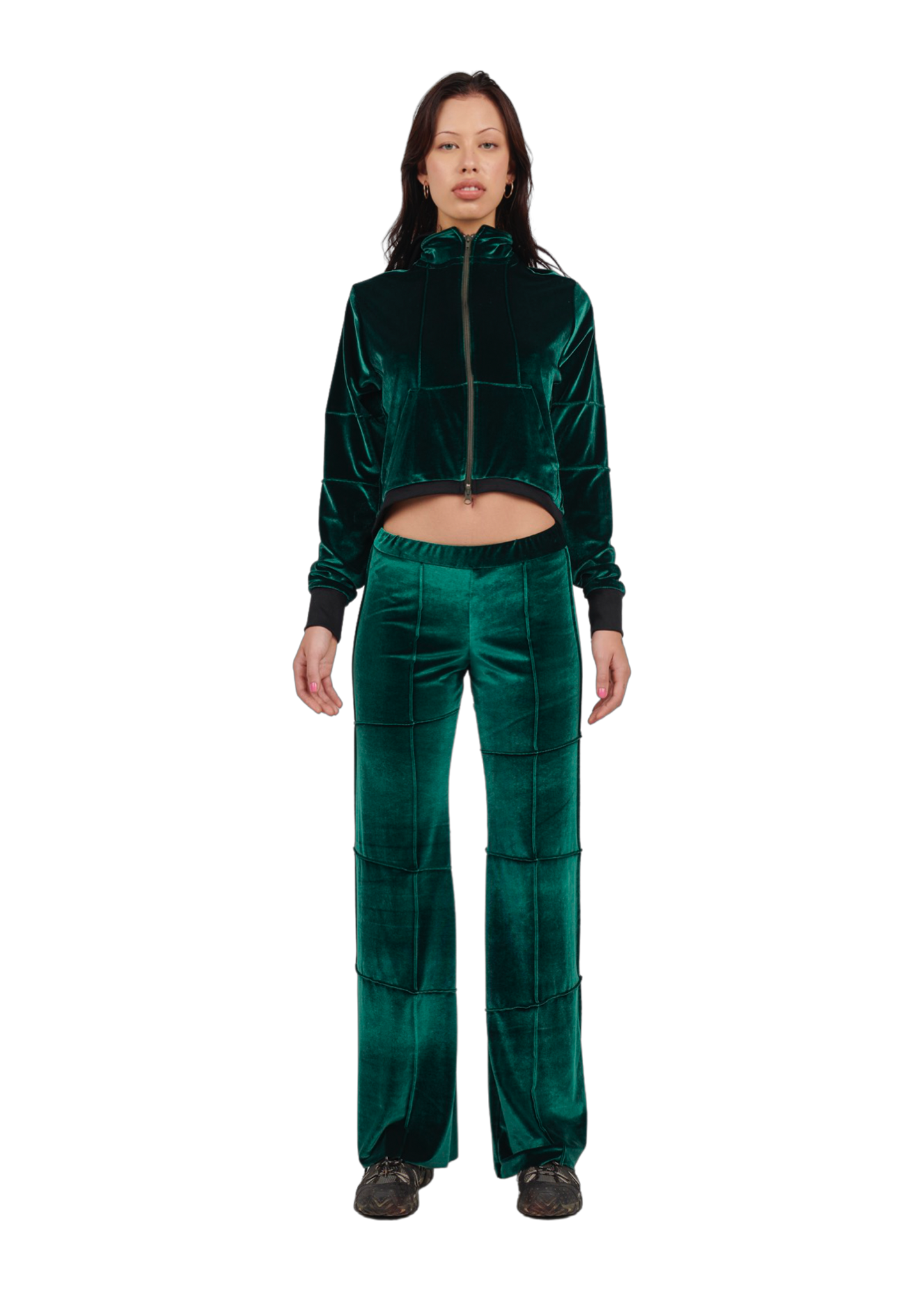 Spider Pant - Bottle Green (Flare)