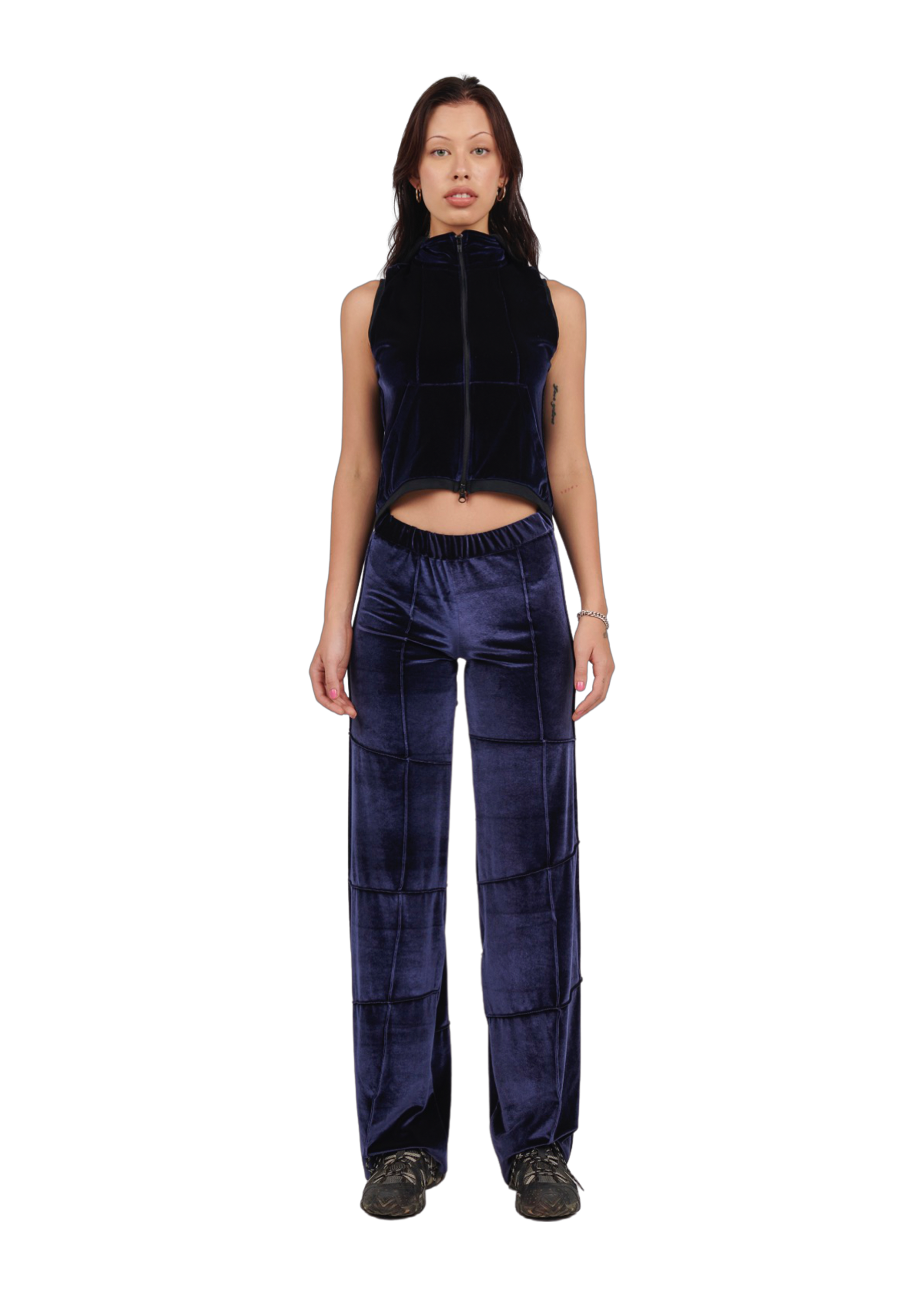 Spider Pant - Navy (Straight)