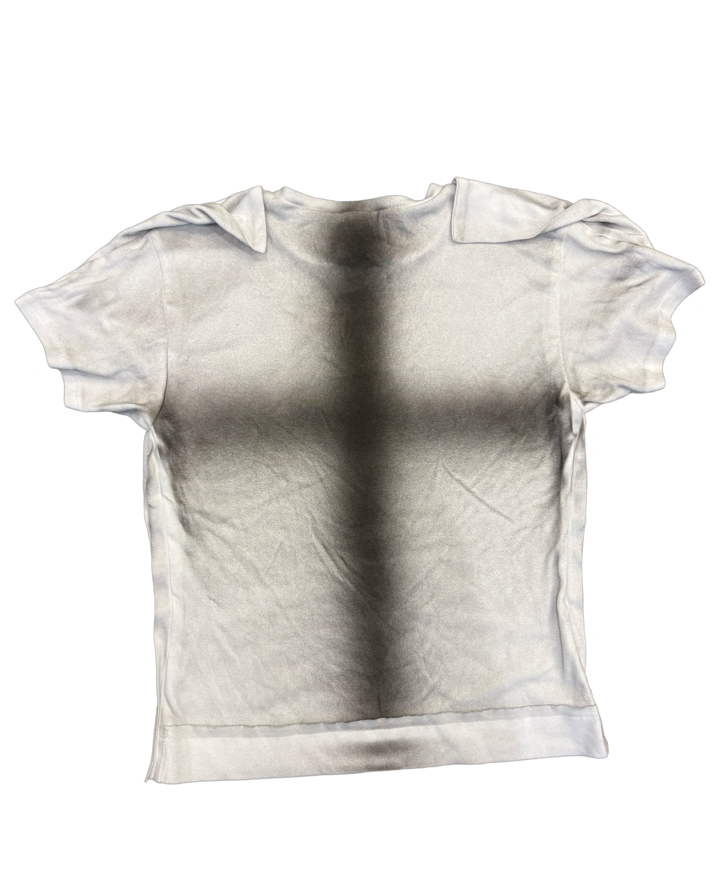 Placket T-Shirt White