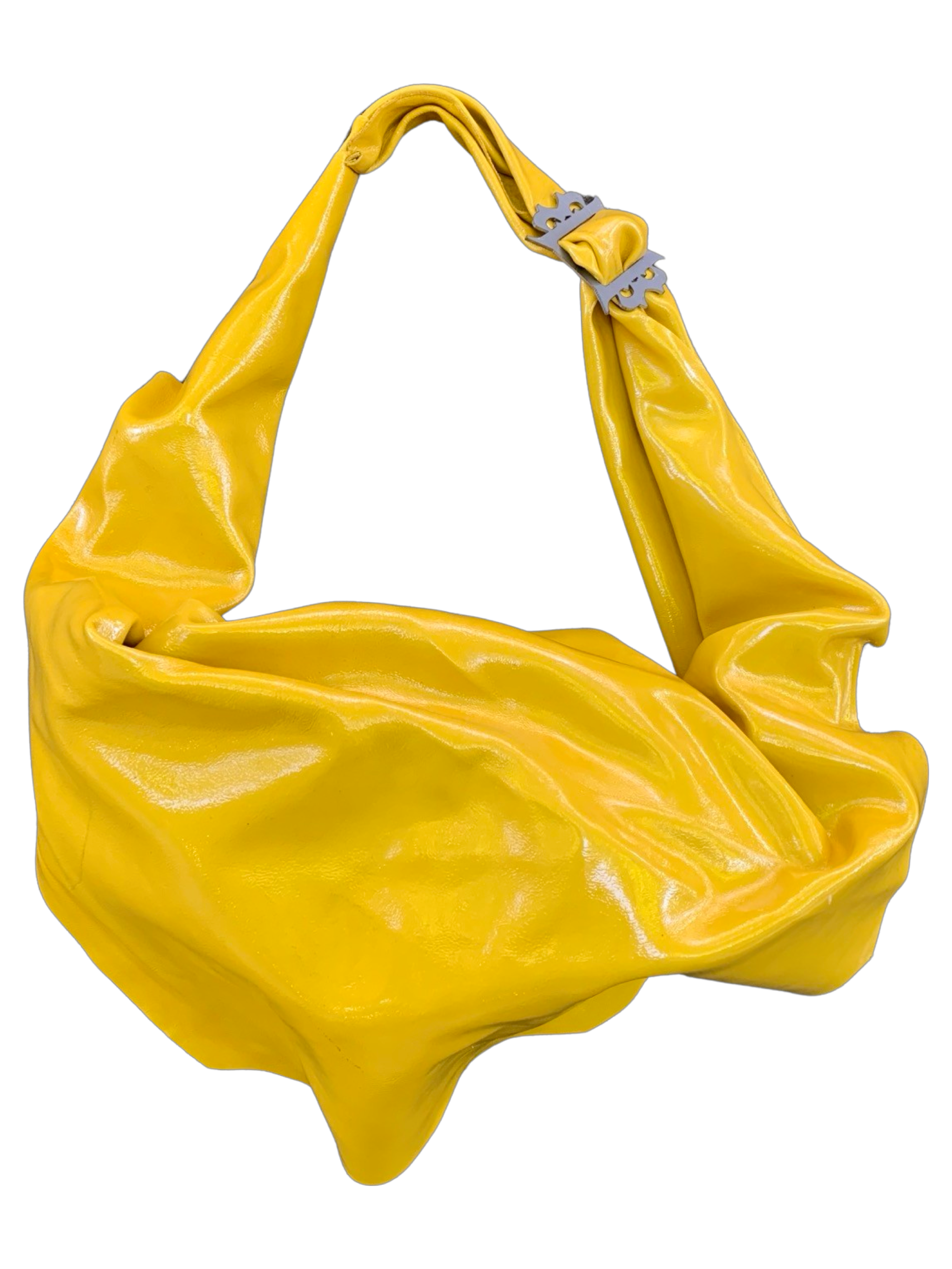 Ems Bag Patent Yellow Large