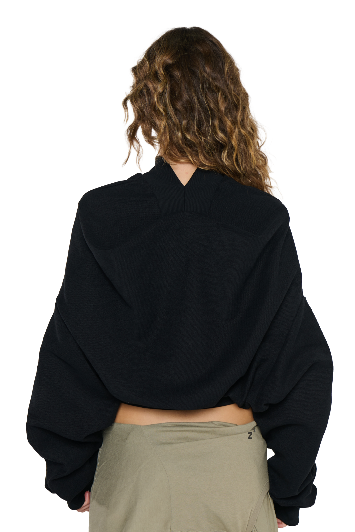 Upside Down Jumper Black