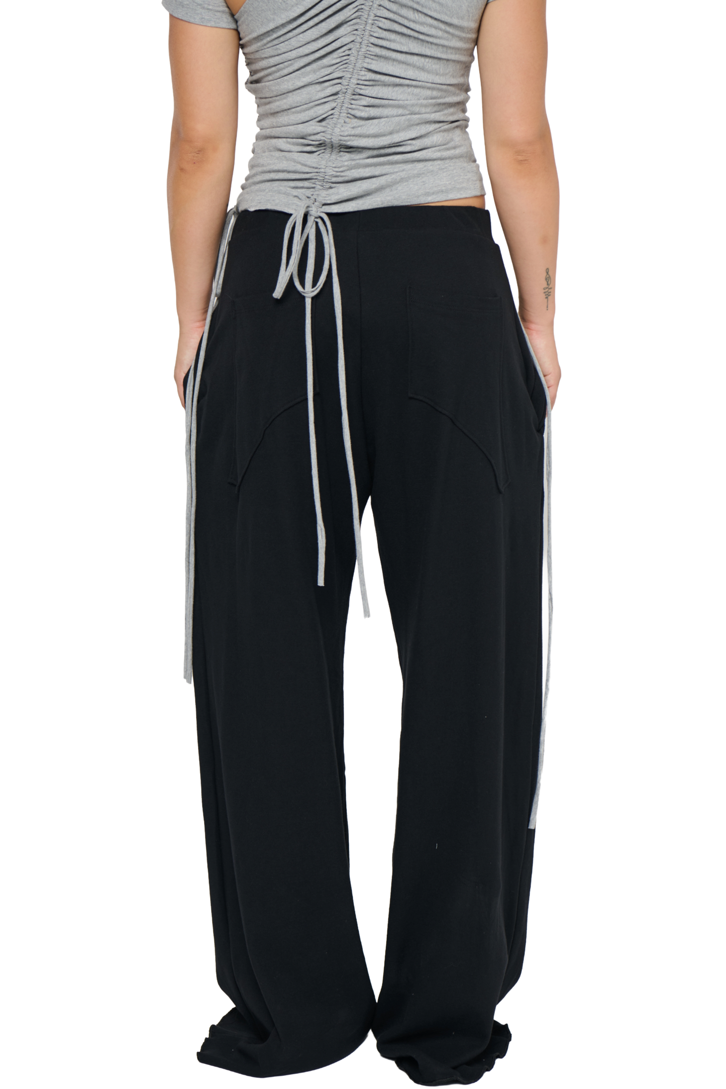 Pique Frank Pant - Black