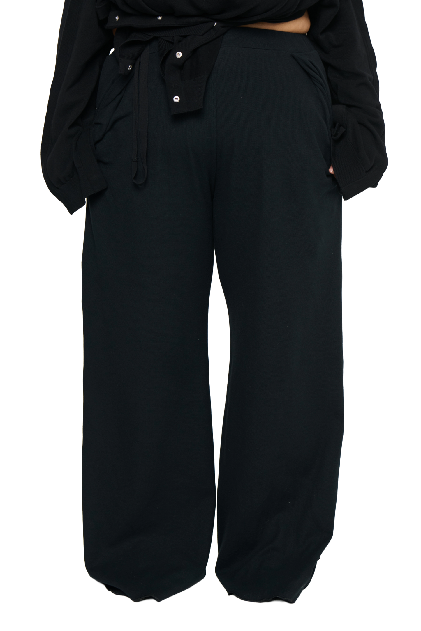 Pique Frank Pant - Black