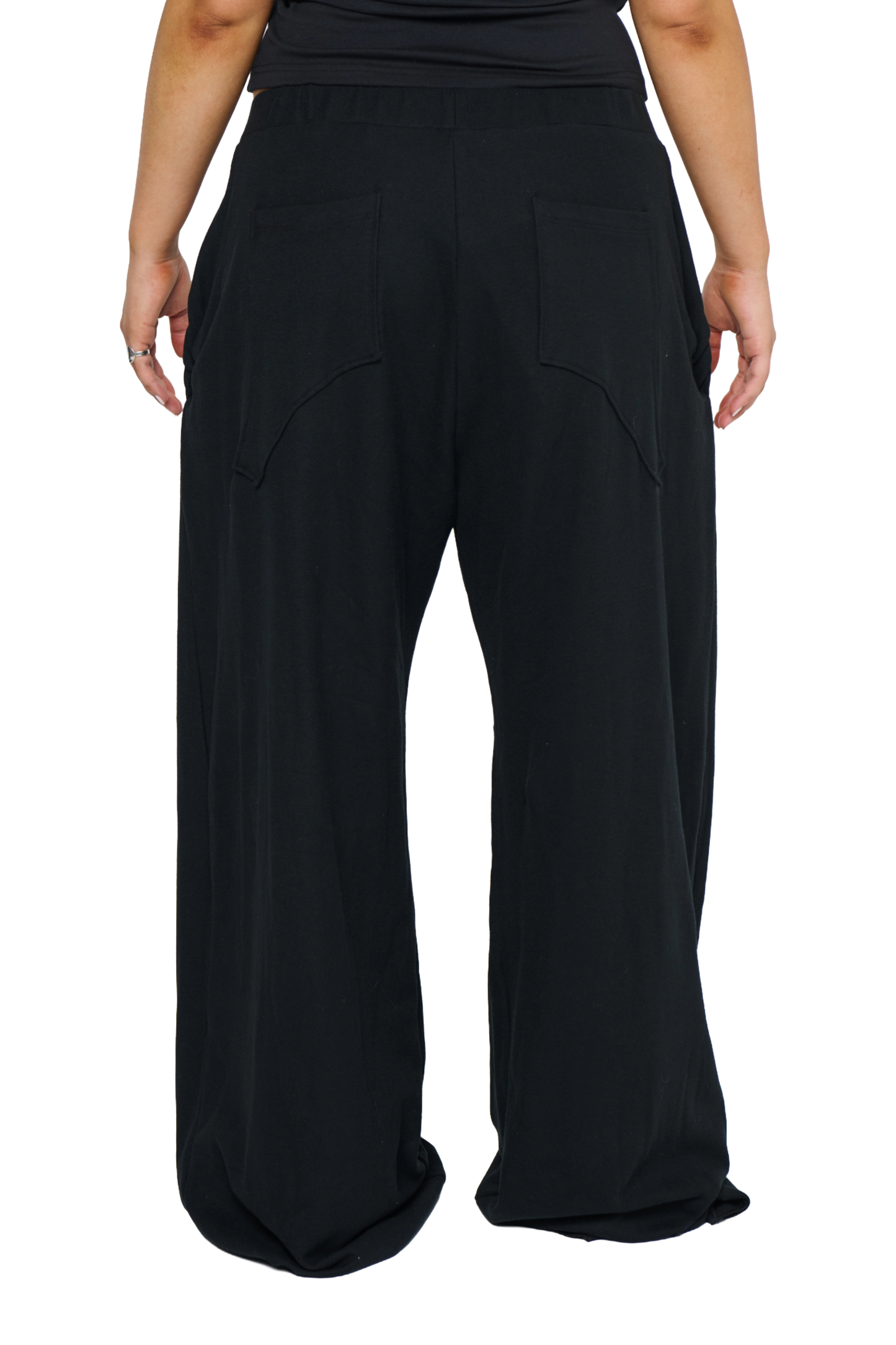 Pique Frank Pant - Black