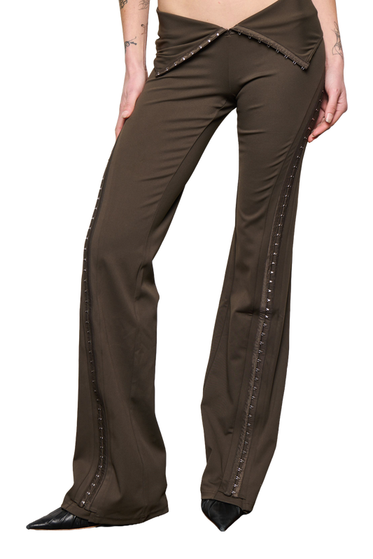 Hooked Pant - Brown