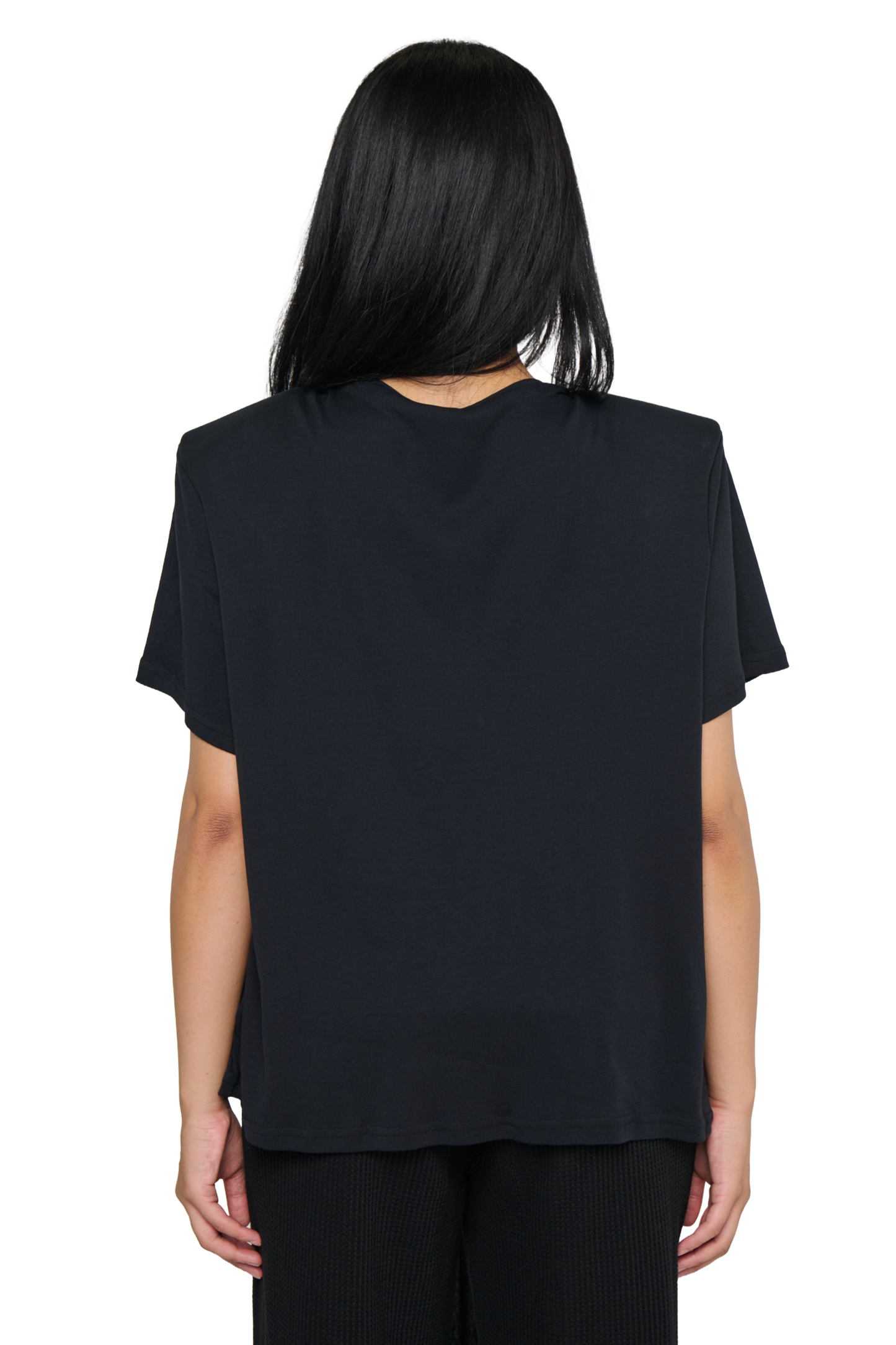 Scrunch T-Shirt - Black