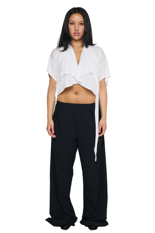 Scrunch T-Shirt - White