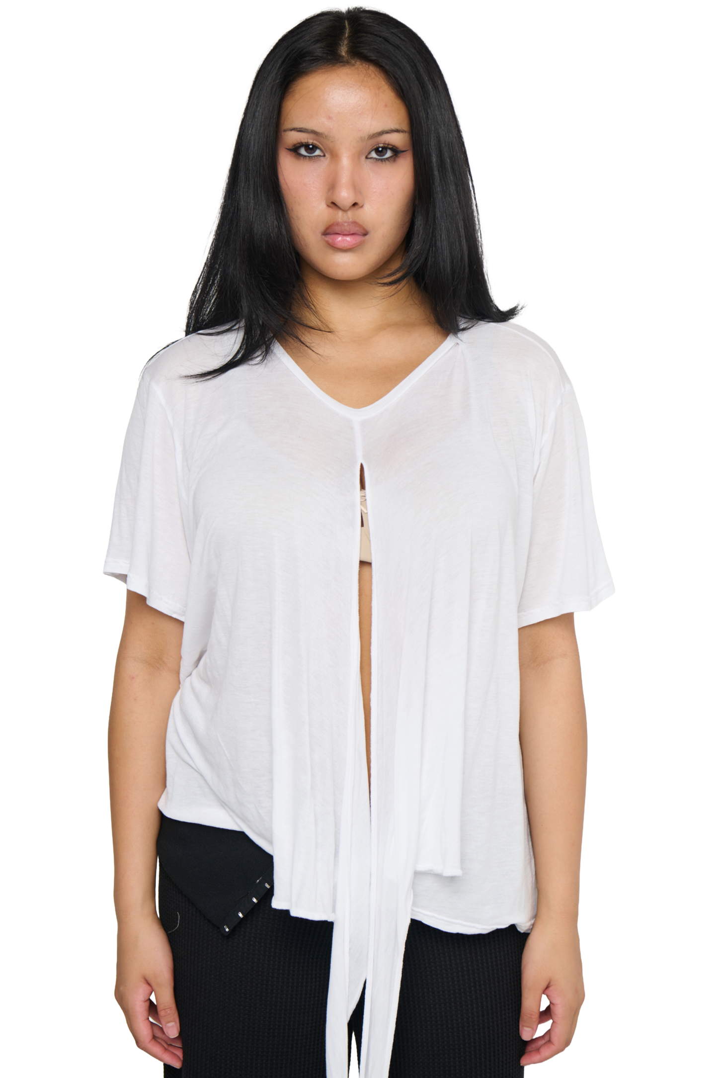 Scrunch T-Shirt - White