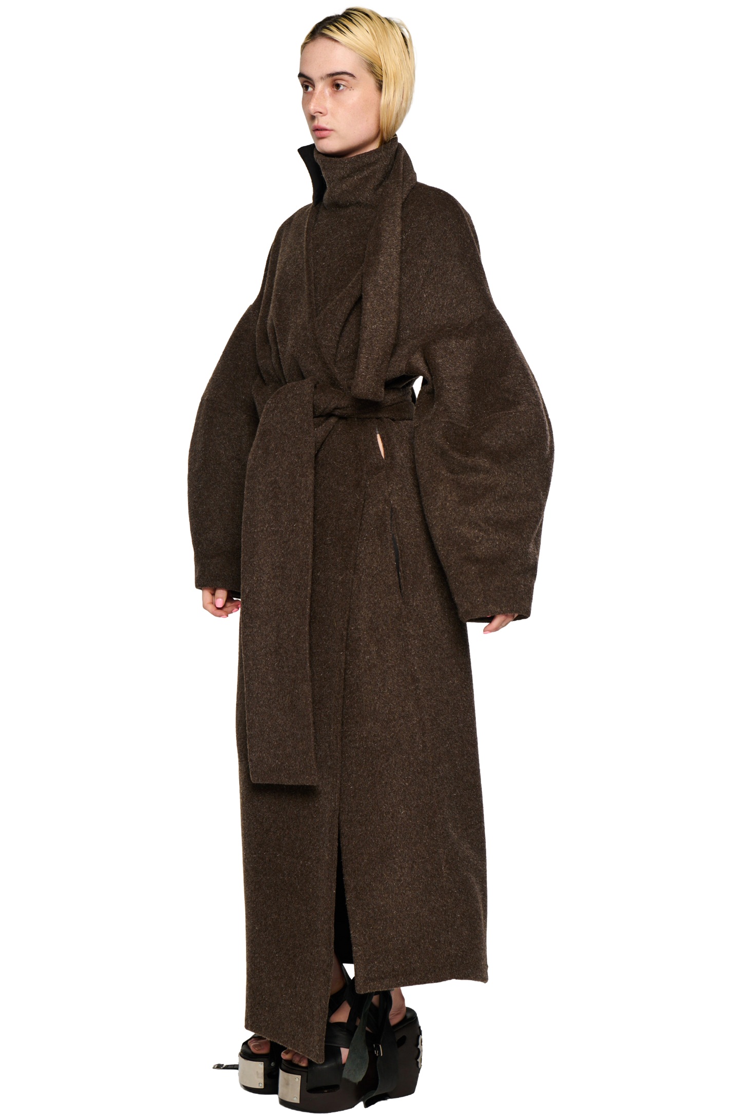 Manola Coat - Brown (Deep Brown)