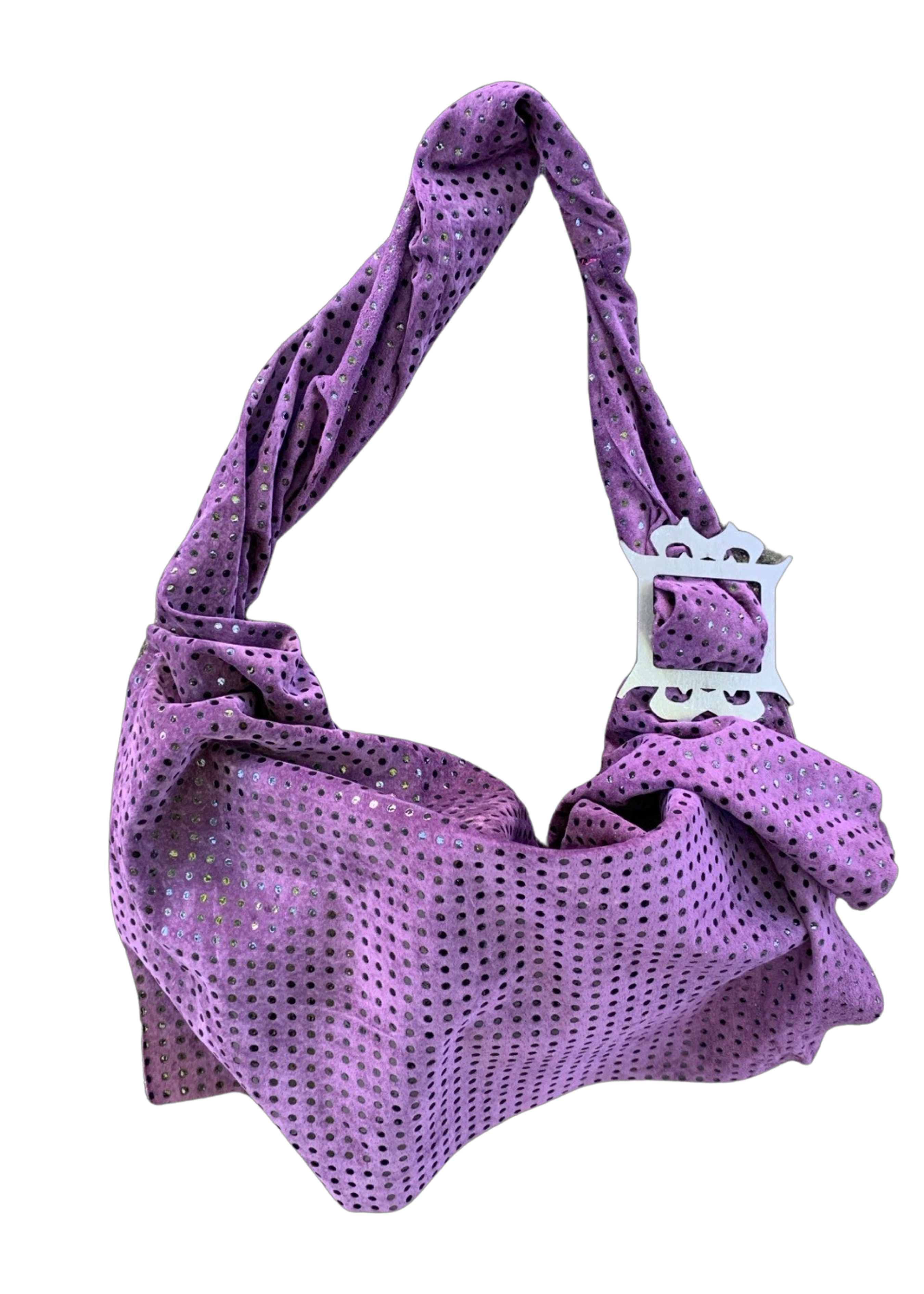 Ems Bag Purple Polka Dot Small