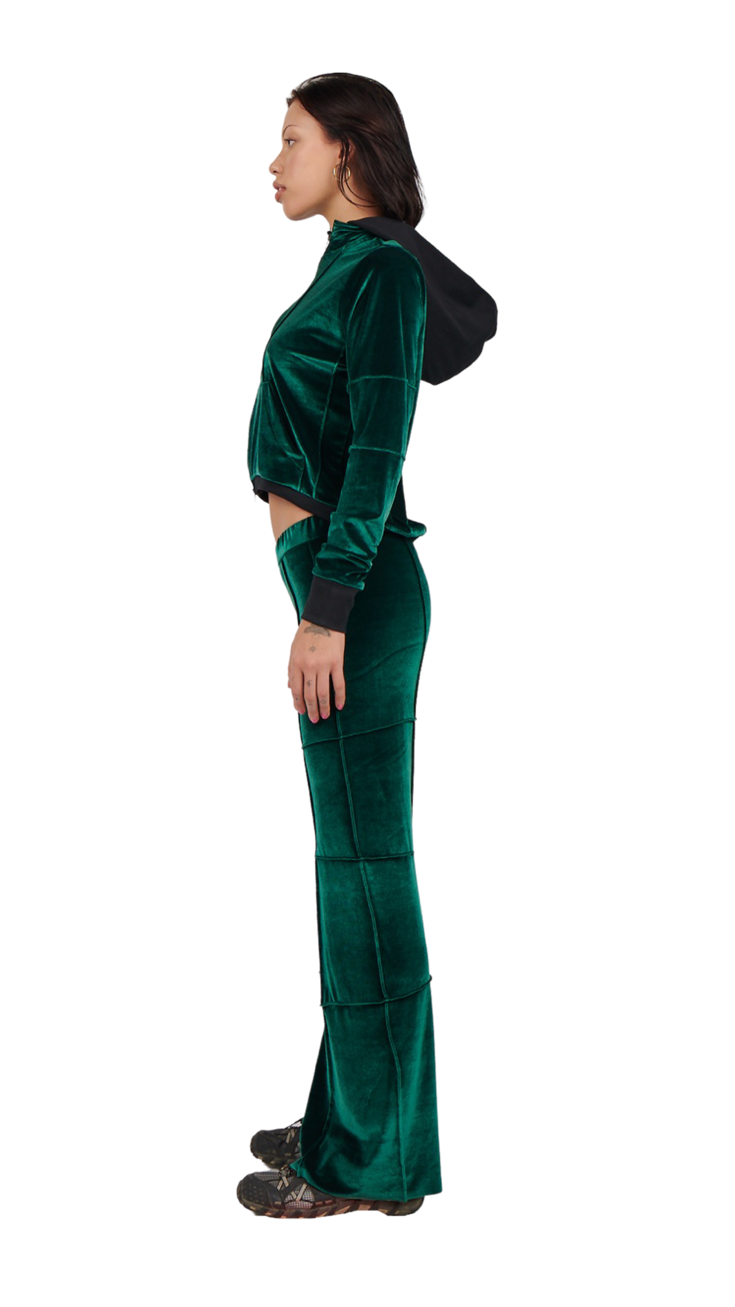 Spider Pant - Bottle Green (Flare)