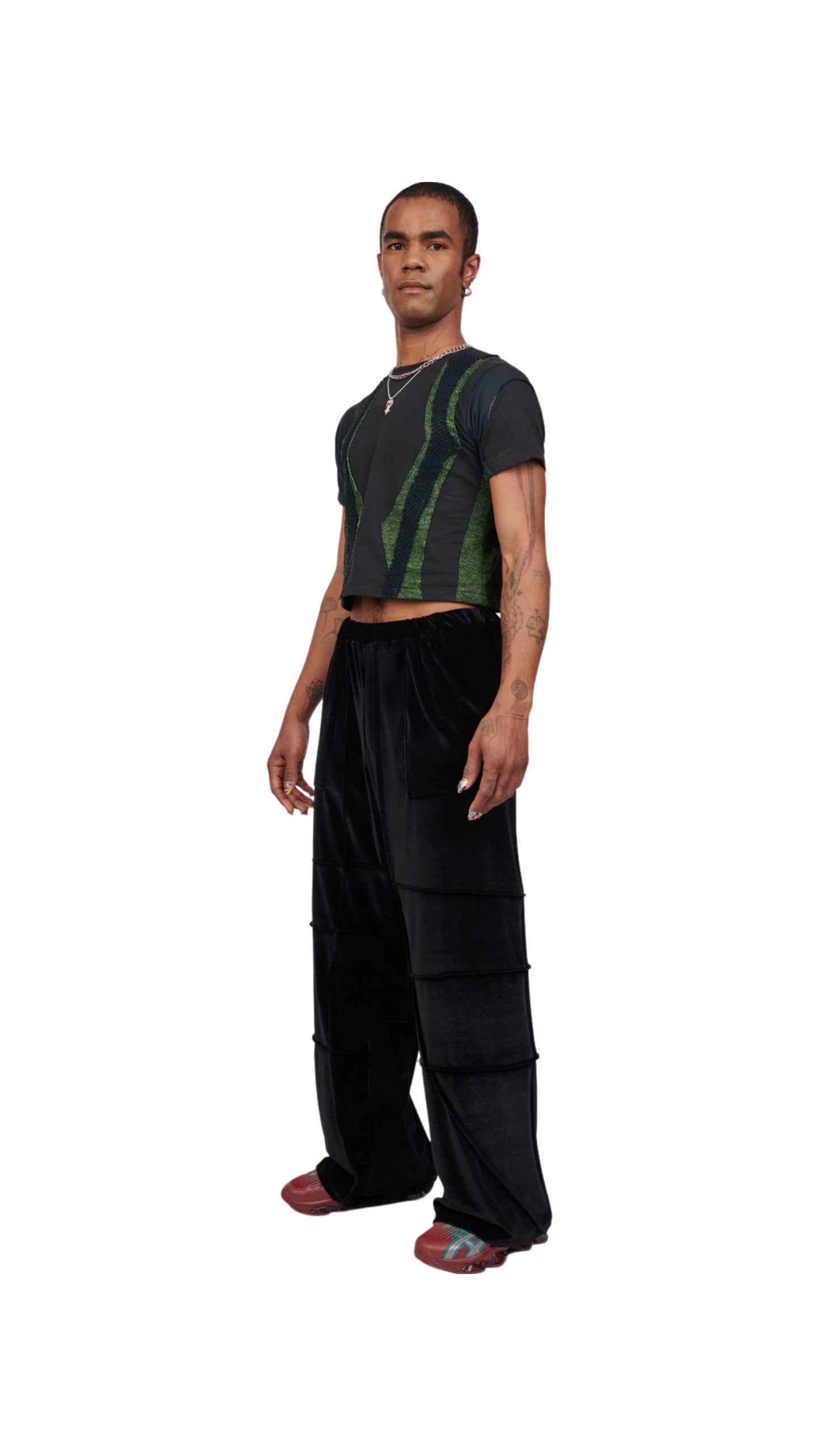 Baggy Spider Pant - Black