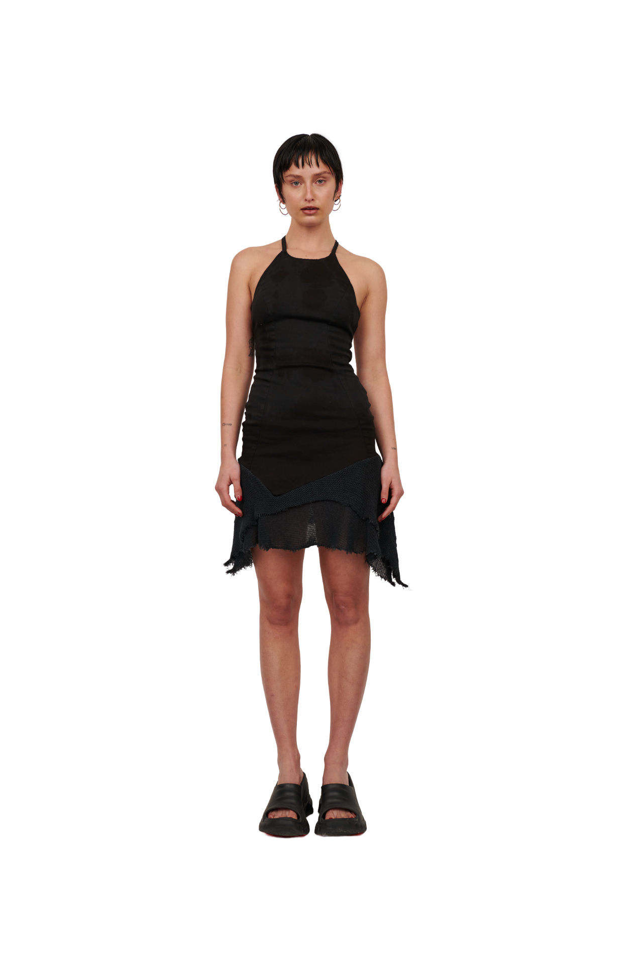 Black Fishnet Dress PRE ORDER