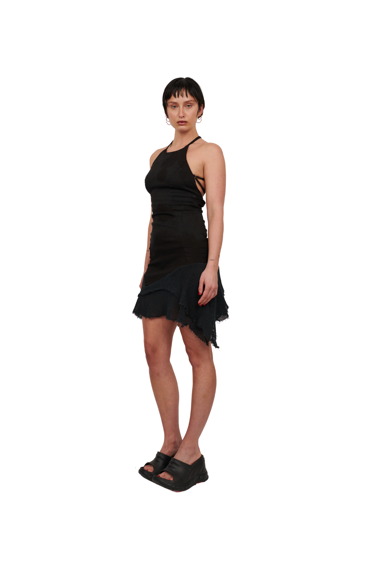 Black Fishnet Dress PRE ORDER