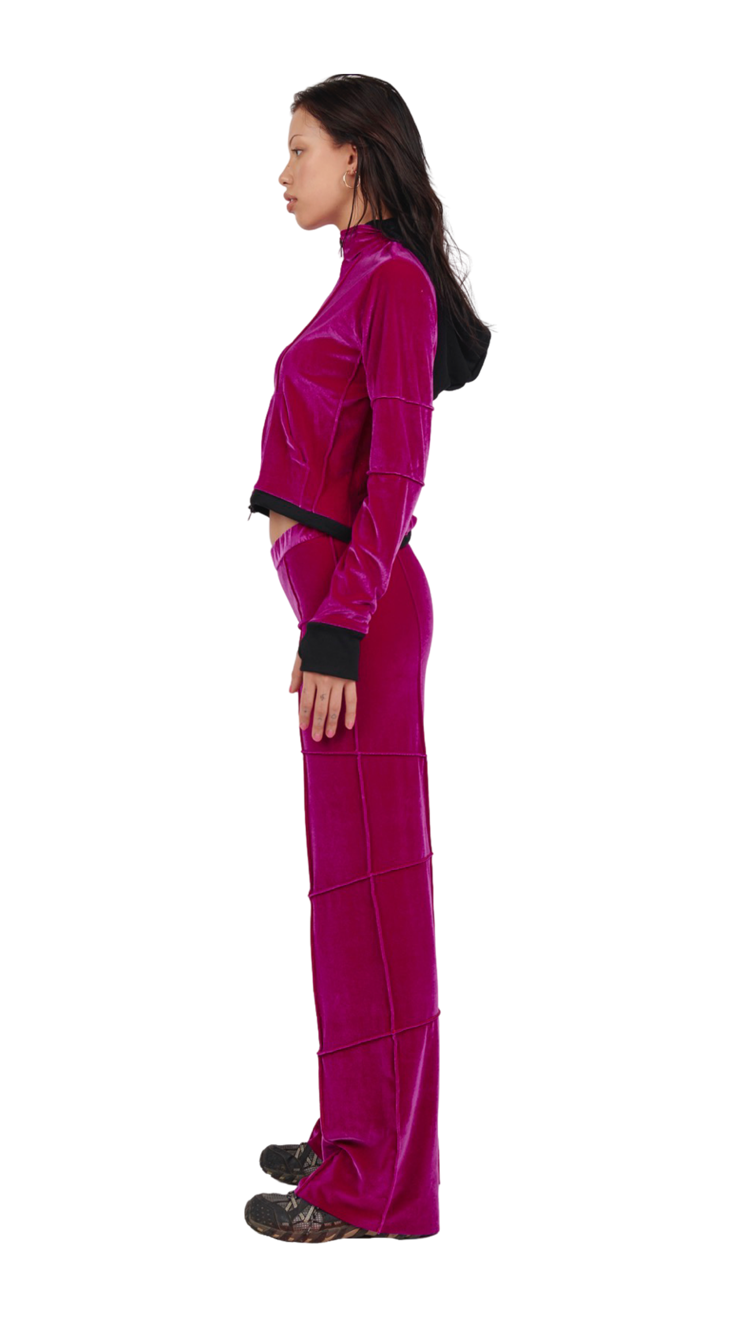 Spider Pant - Pink (Flare)