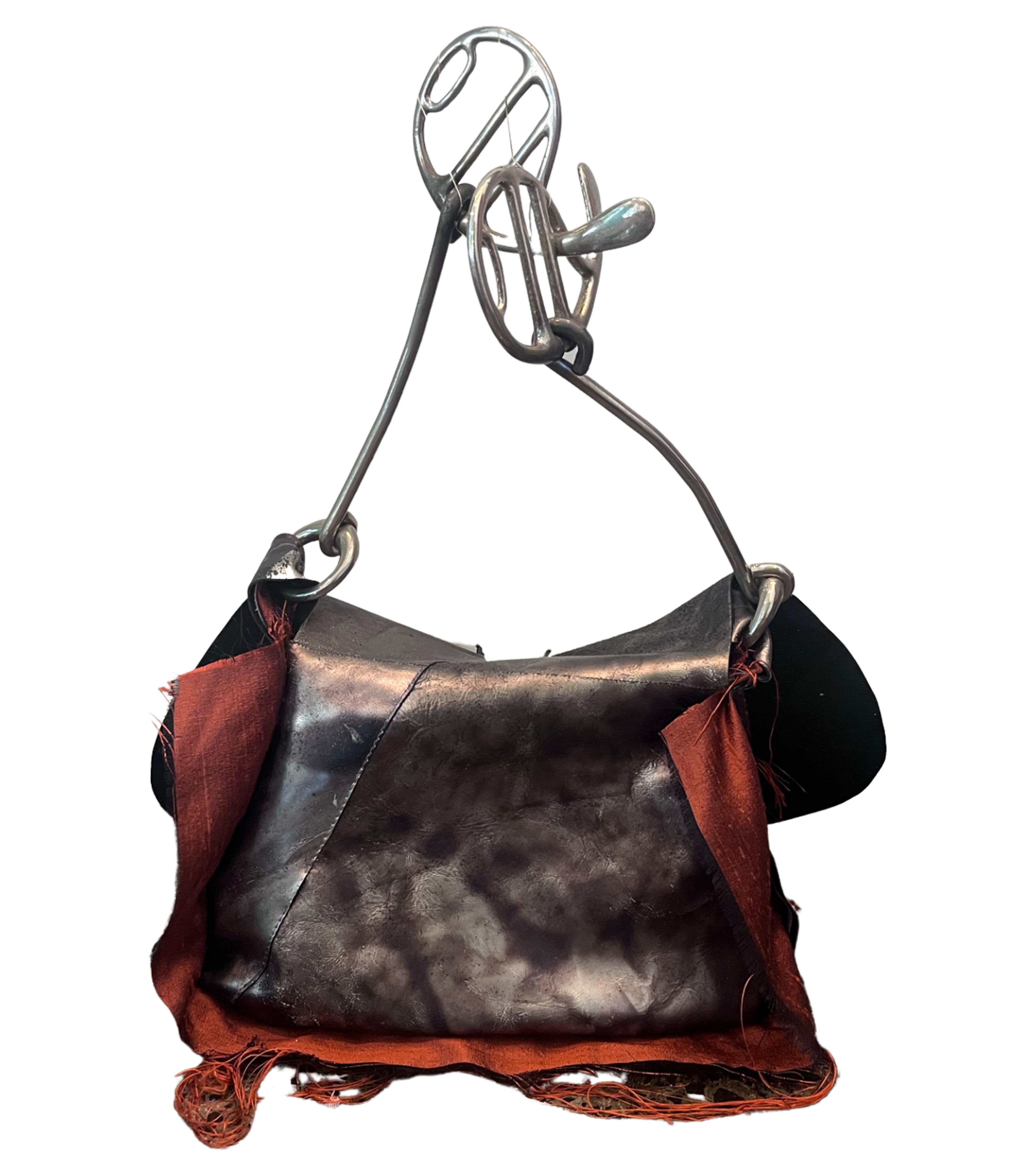 Manola's Bag in Metalic Paint